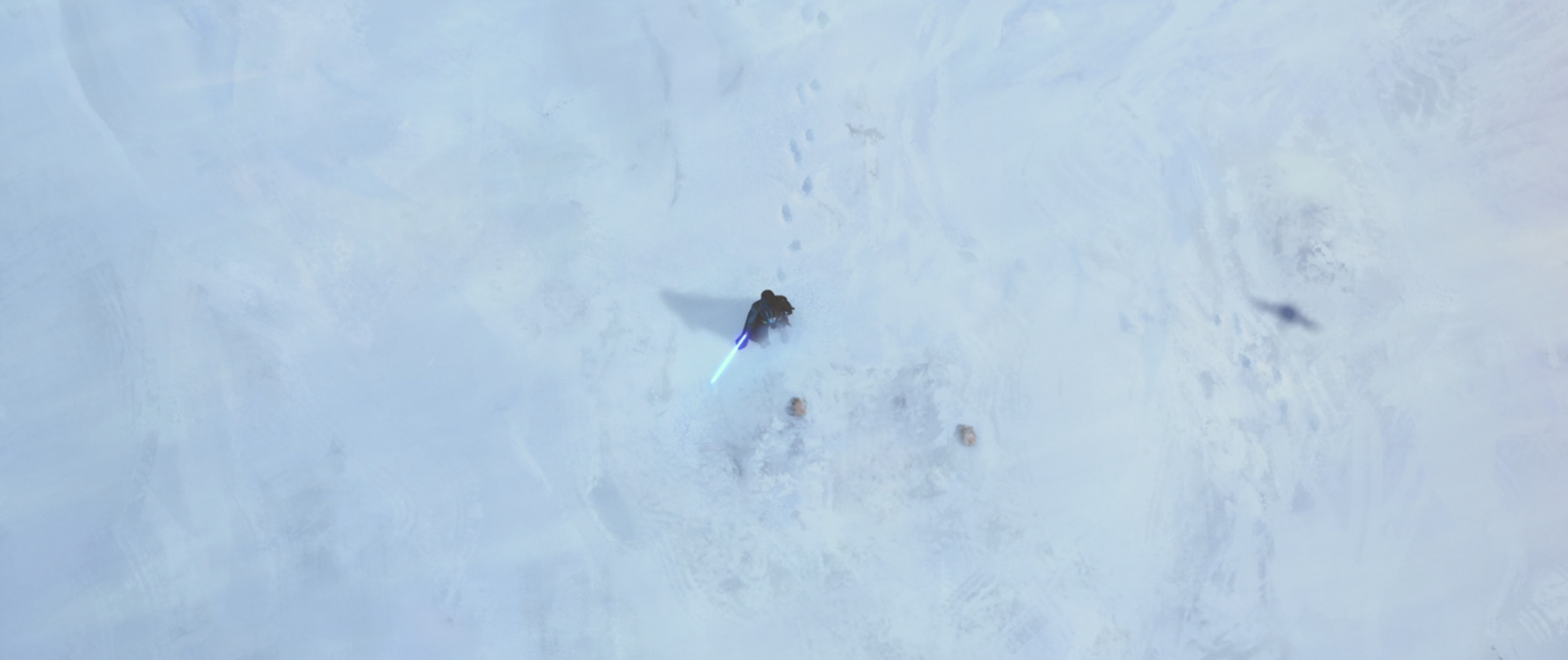 This meme is a screenshot of a Star Wars: The Force Awakens scene where a character is frozen in carbonite. The image shows a character stuck in the ice, with a caption "When you're stuck in the ice and can't get out".